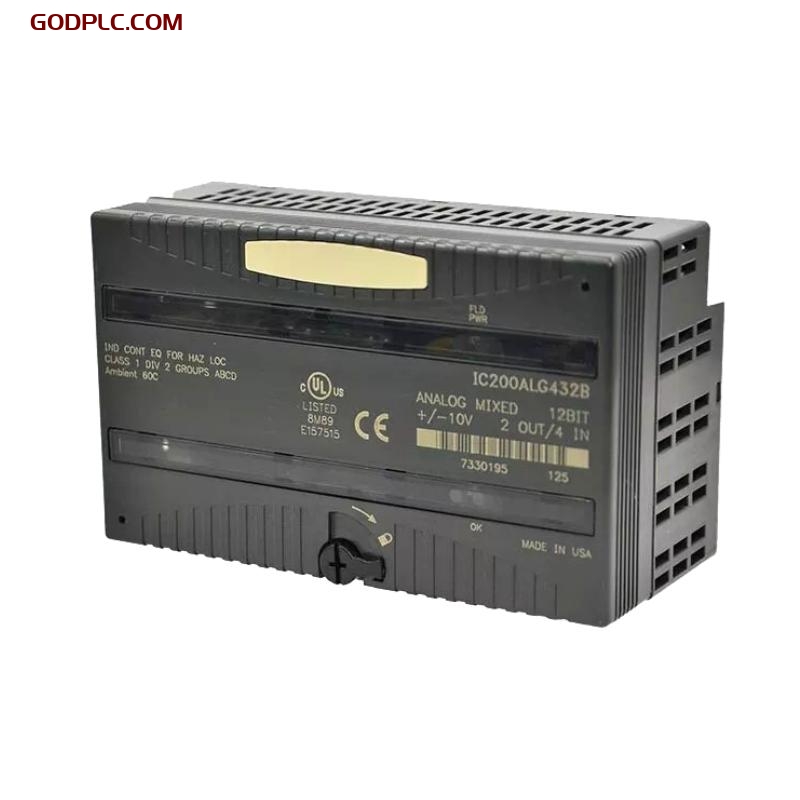 GE IC200ALG432B Analog Mixed Module Shelf life 1 year
