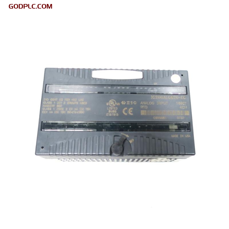 GE IC200ALG620-EC Analog Input Module Shelf life 1 year