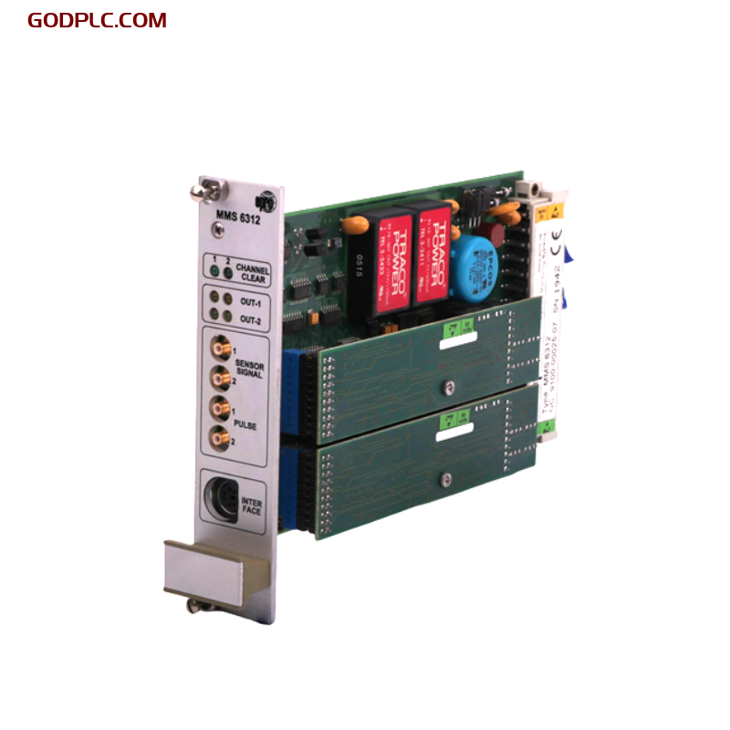 Epro MMS6312 Dual Channel Rotational Speed Monitor Intimate service
