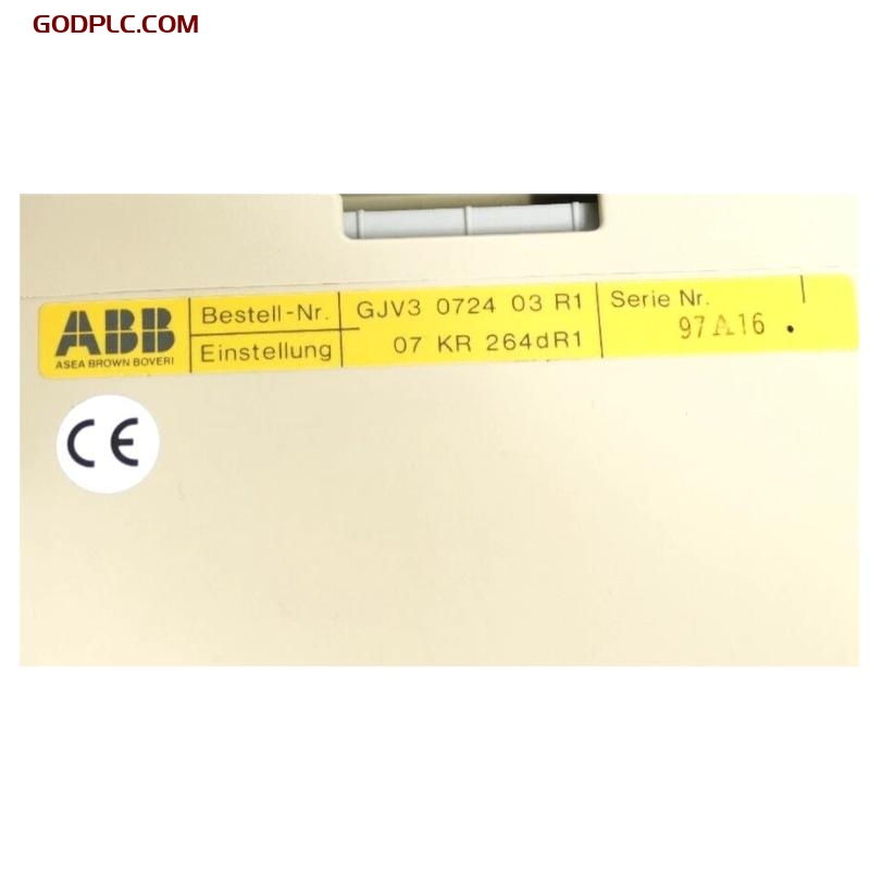 ABB 07KR264DR1/07KR264B GJV3072403R1 Control Unit