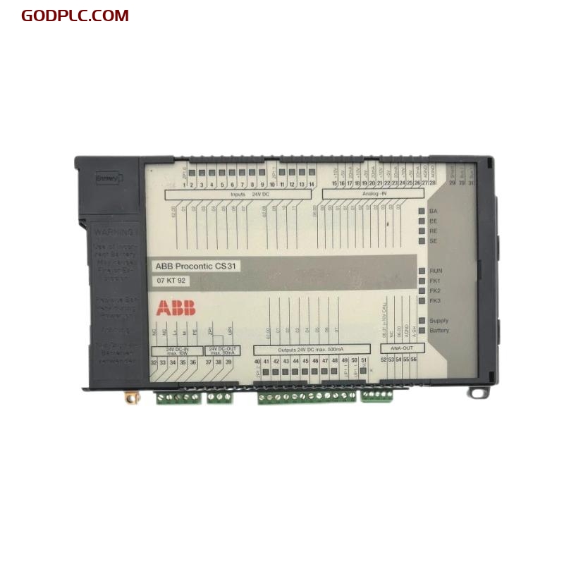 ABB 07KT93 GJR5251300R0971 Central Processing Unit