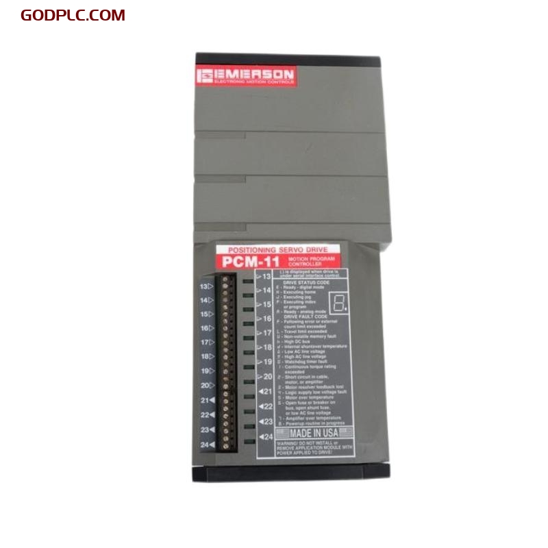 Emerson PCM-11 Positioning Servo Drive