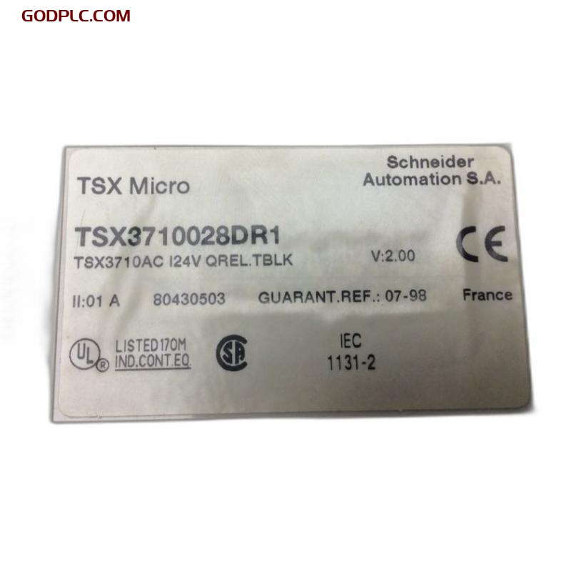 Schneider TSX3710028DR1 Modular Basic Controller