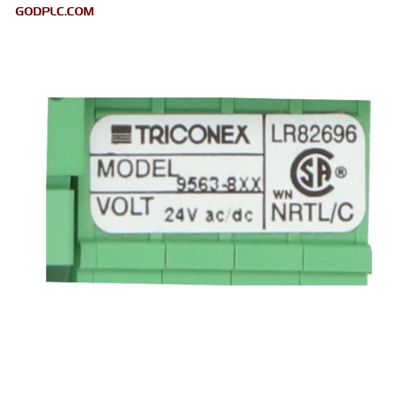 Triconex 9563-8XX Digital Input Terminal Panel
