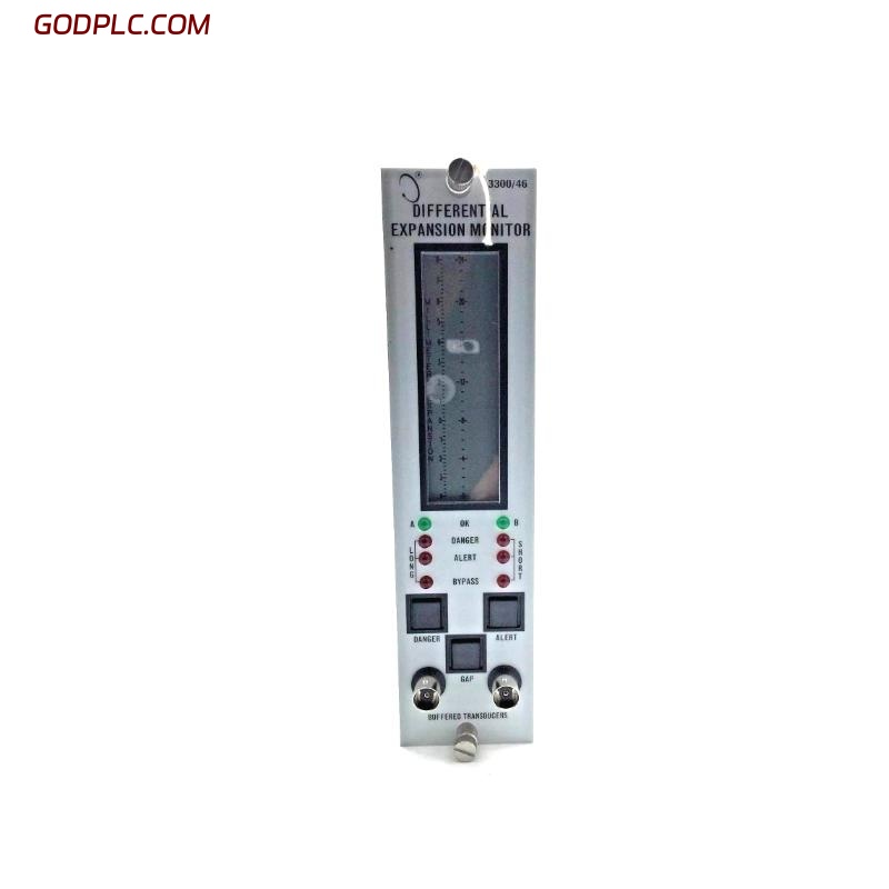 Bently Nevada 3300/46-08-03-01-00 Differential Swelling Monitor
