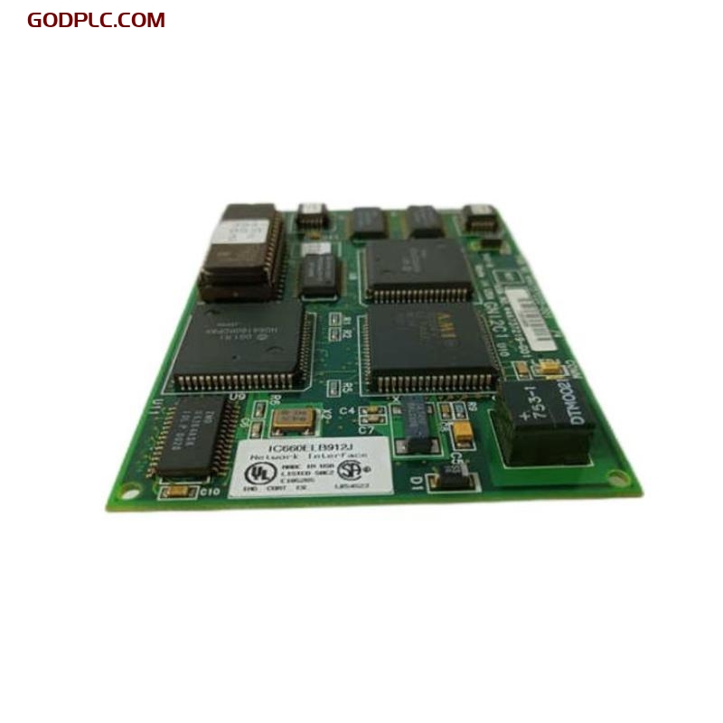 GE Fanuc IC660ELB912J Micro Genius Network Interface Board