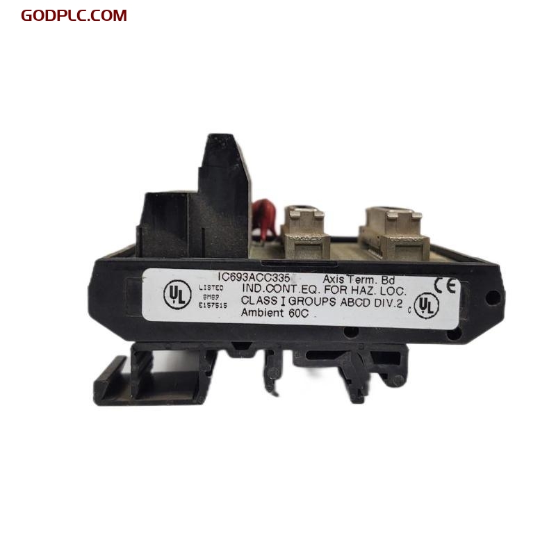 GE Fanuc IC693ACC335 Digital Servo Axis Terminal Board
