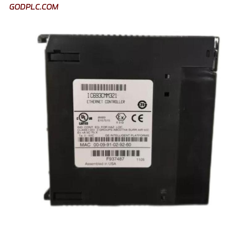 GE Fanuc IC693CMM321 Ethernet Interface Module