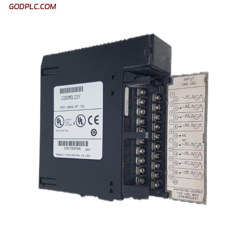 GE Fanuc IC693MDL231 Isolated Input Module