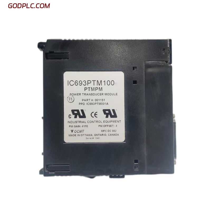 GE Fanuc IC693PTM100 Power Sensor Module