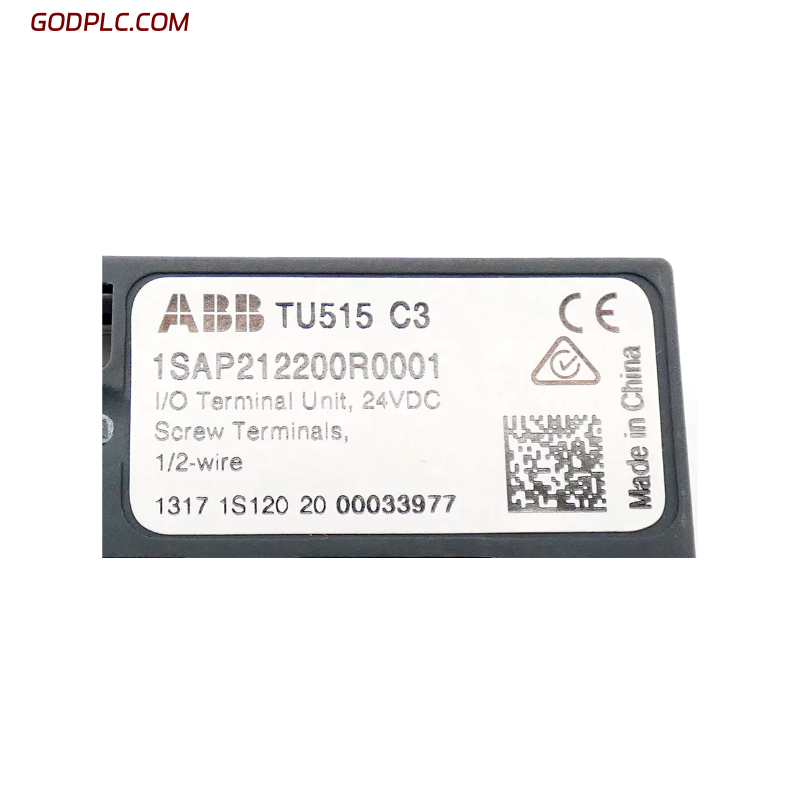 ABB TU515 1SAP212200R0001 I/O Terminal Unit