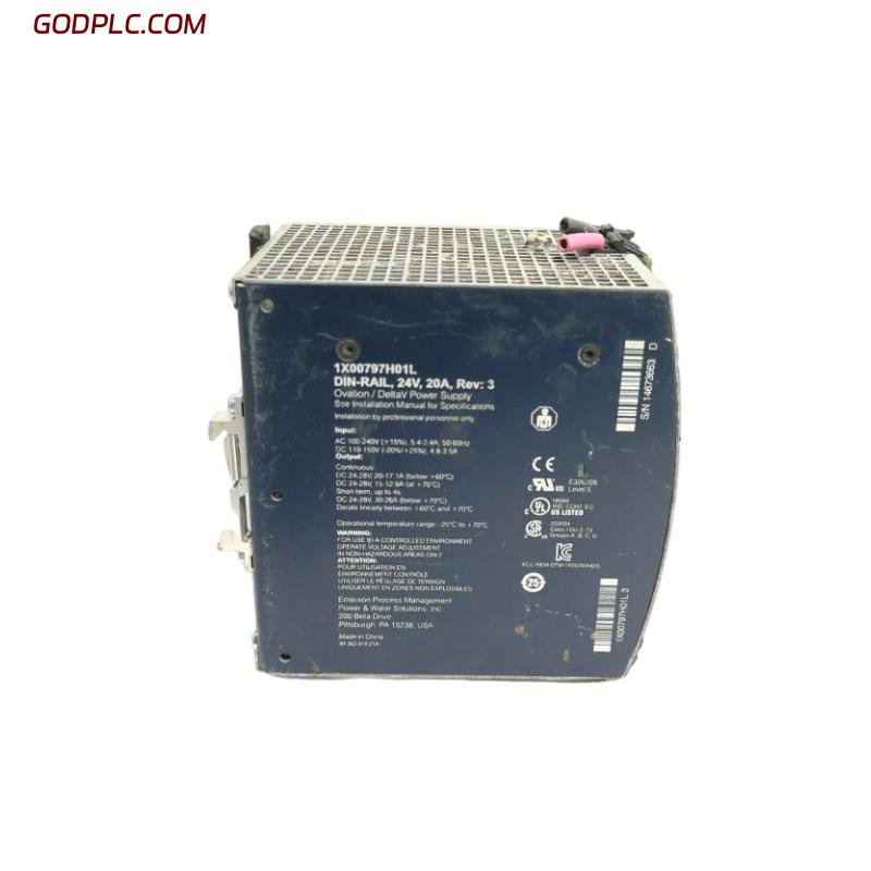 Ovation 1X00797H01L Power Module Unit