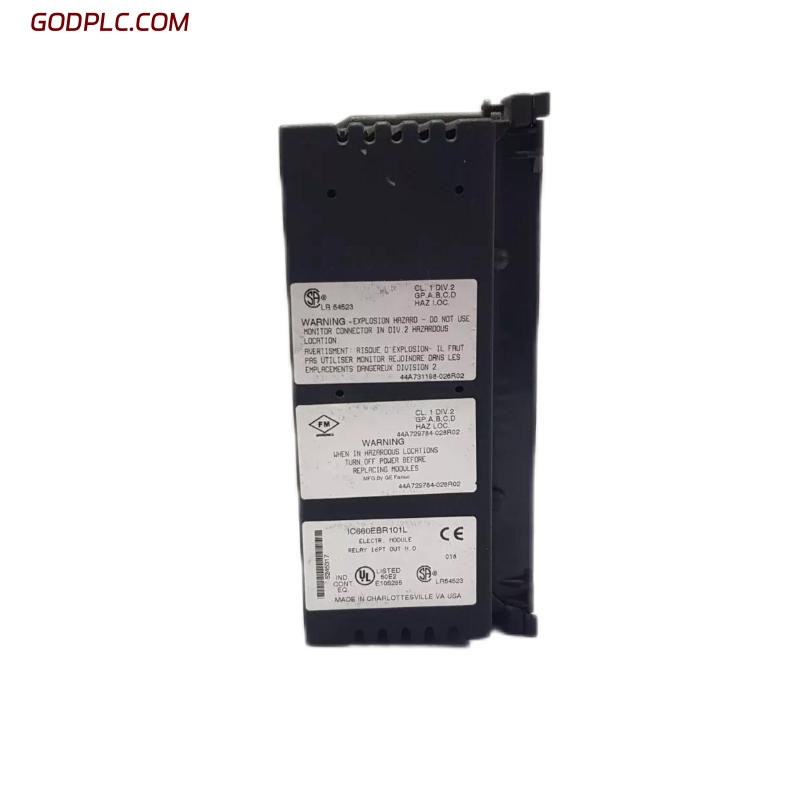 GE Fanuc IC660BBR101 Relay Output Block