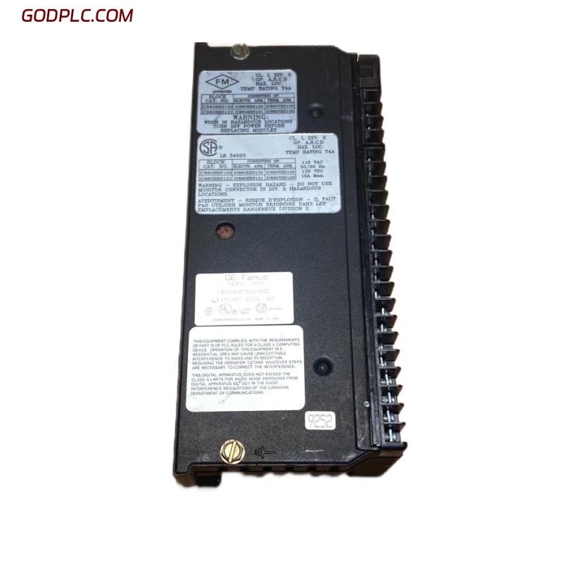 GE Fanuc IC660BBS100 Isolation I/O Modules