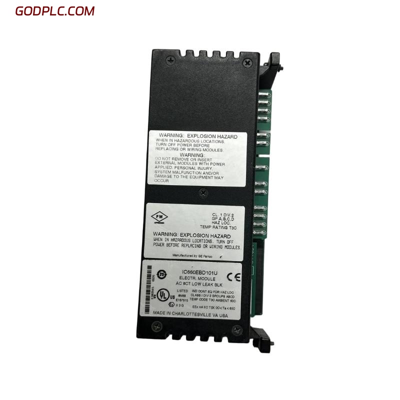 GE Fanuc IC660BBD101 Low Leakage I/O Modules