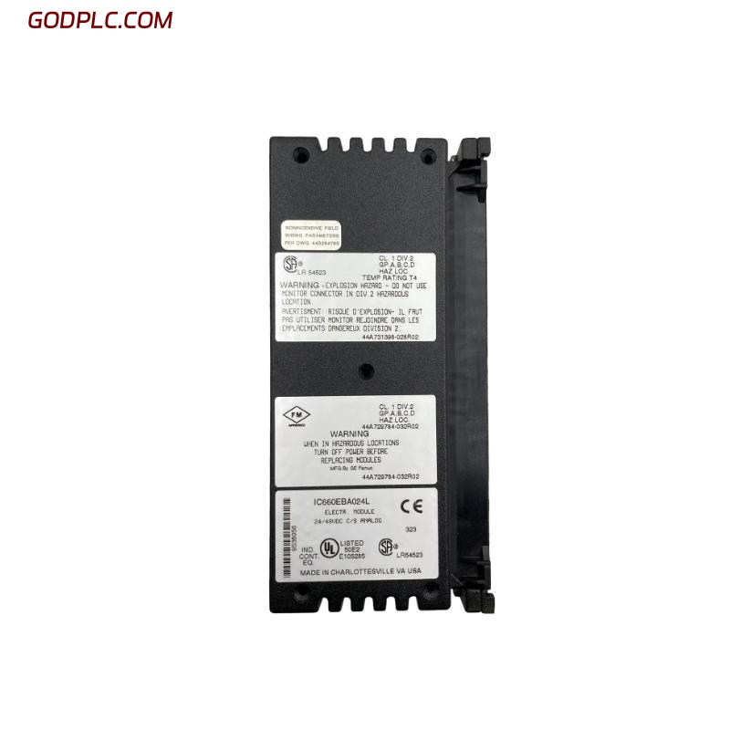 GE Fanuc IC660EBA024 I/O Block Electronics