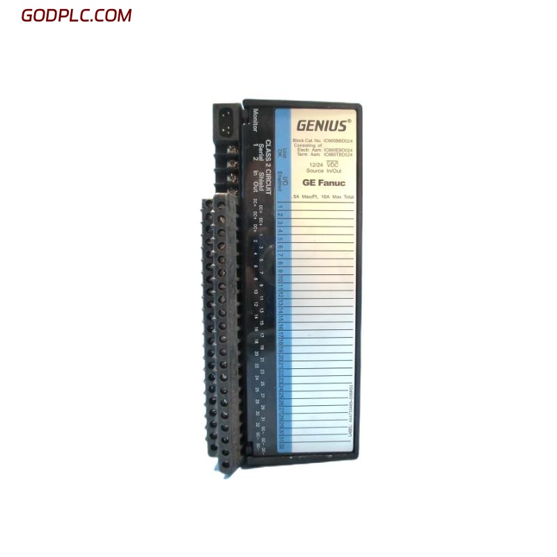 GE Fanuc IC660EBD025 I/O Block Electronics