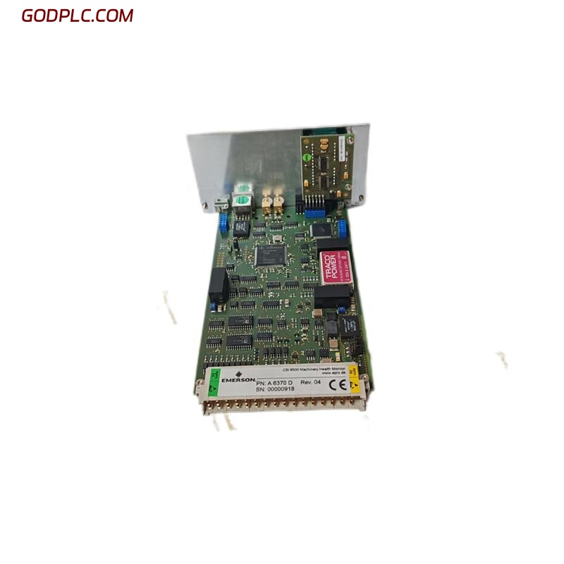 Emerson  A6370D  Industrial Control Module