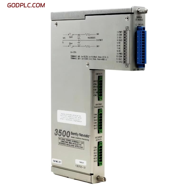 Bently Nevada 3500/04 136719-01+138527-01 Internal Barrier