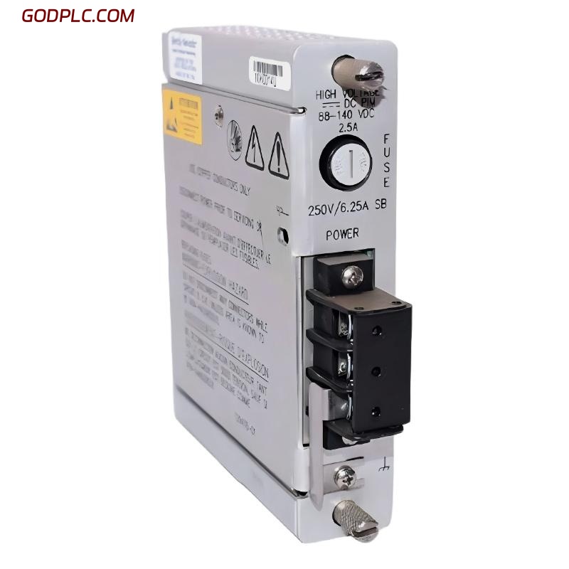 Bently Nevada 3500/15 129478-01 Traditional High-Voltage DC Power Input Module 3500/15 AC And DC Power Modules