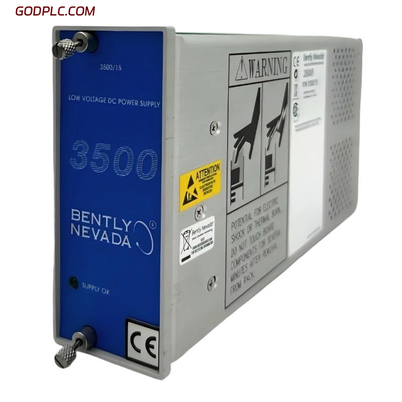 Bently Nevada 3500/15 133292-01+133300-01 AC/DC Power Supply Module