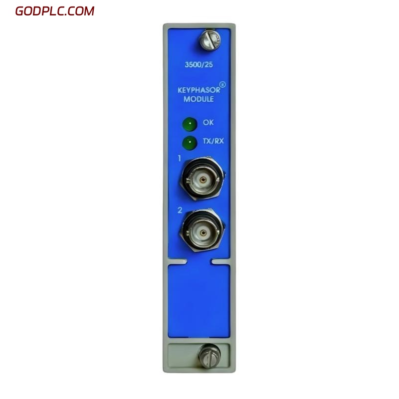 Bently Nevada 3500/25 149369-01+125800-02 Enhanced Keying Module + I/O Module