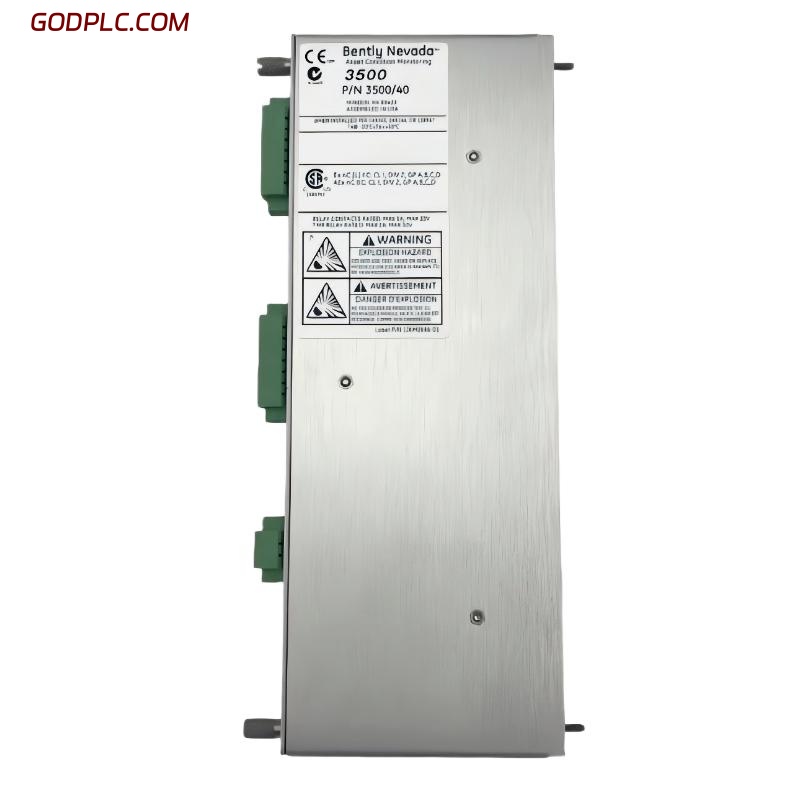 Bently Nevada 3500/40M 125680-01 Proximitor I/O Module With Internal Terminals