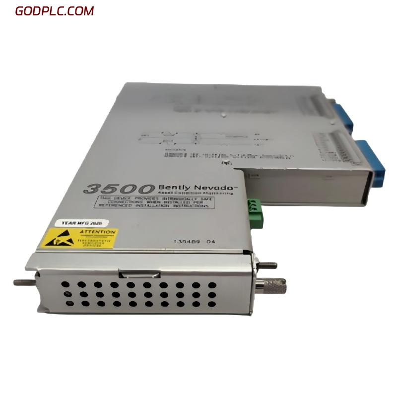 Bently Nevada 3500/40M 176449-01+135489-04 Preamplifier Monitor + I/O Module