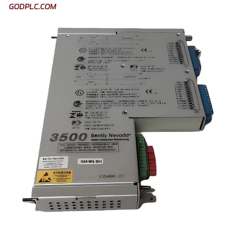 Bently Nevada 3500/42 135489-01 Preamplifier Seismic Monitor I/O Module