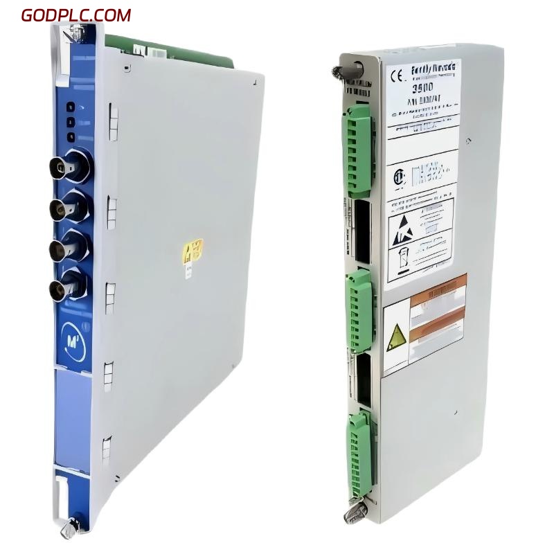 Bently Nevada 3500/42M 176449-02+135489-03 Preamplifier Seismic Monitor