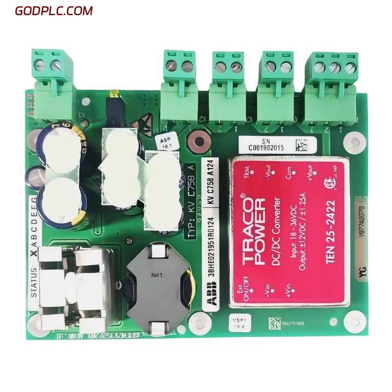 ABB KV C758 A124 B101 3BHE021951R0124 IPS Dual-Channel Module