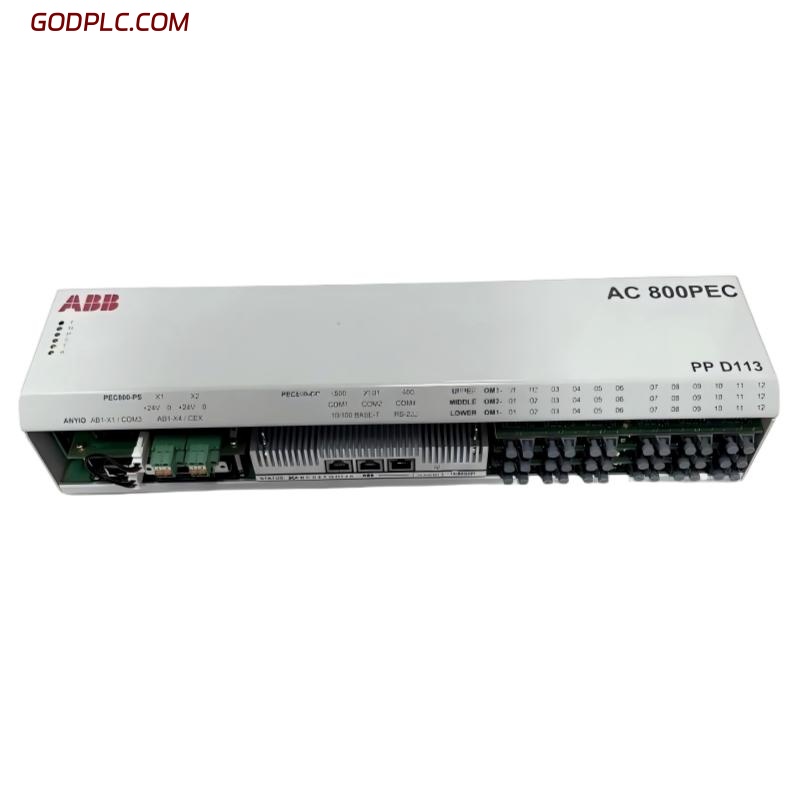 ABB PP D113 B01-25-111000 3BHE023784R2530 AC 800PEC Controller