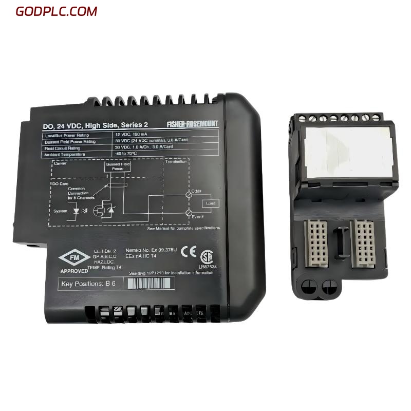 Emerson VE4002S1T2B2 Fuse-type I/O Terminal Block