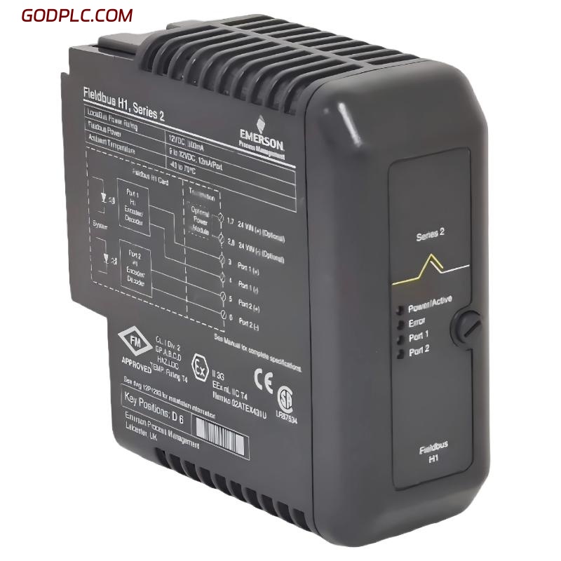 Emerson VE4003S2B10 16-channel 4-wire AI Series 2 Plus Terminal Block