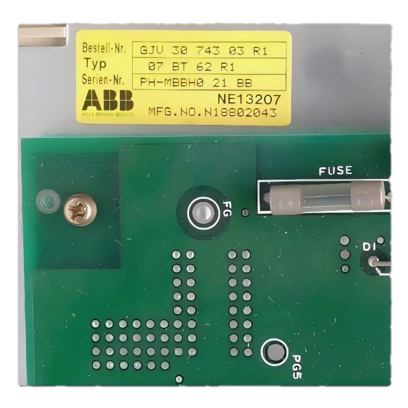 ABB 07 BT 62 R1 GJV3074303R1 8-Slot Basic Modular Rack