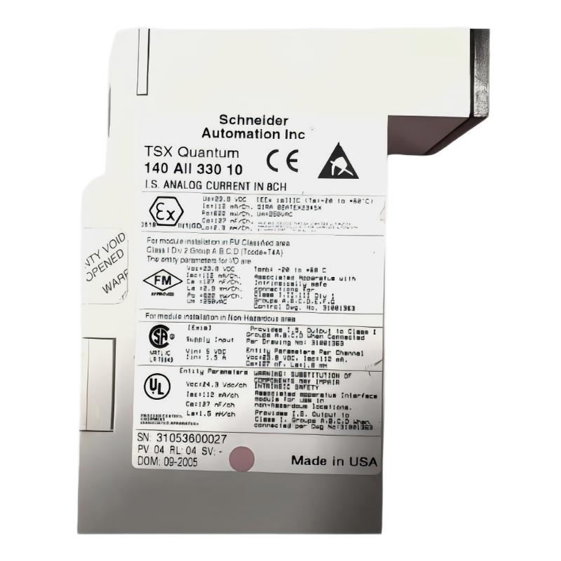 Schneider 140AII33010 Current Input Module
