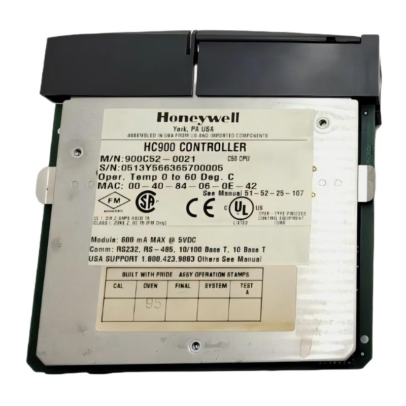 Honeywell 900C52-0021 HC900 C50 Controller CPU