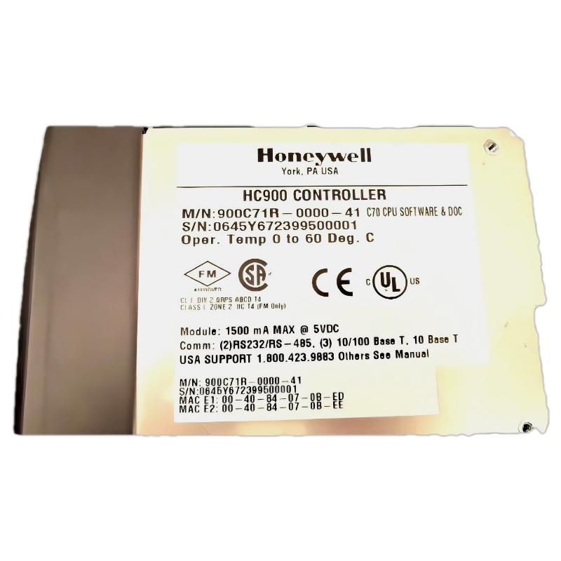 Honeywell 900C71R-0000-10 HC900 C70 Controller CPU