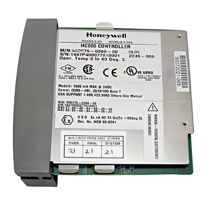 Honeywell 900C75S-0360-00 HC900 C75 Redundant Controller CPU