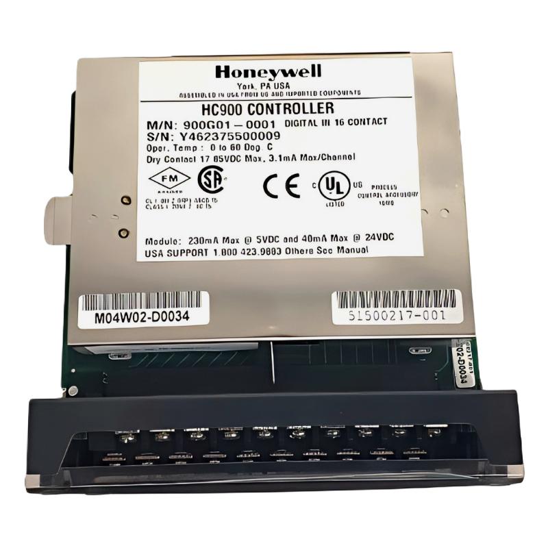 Honeywell 900G01-0001 HC900 Digital Input Module – Contact Closed Type