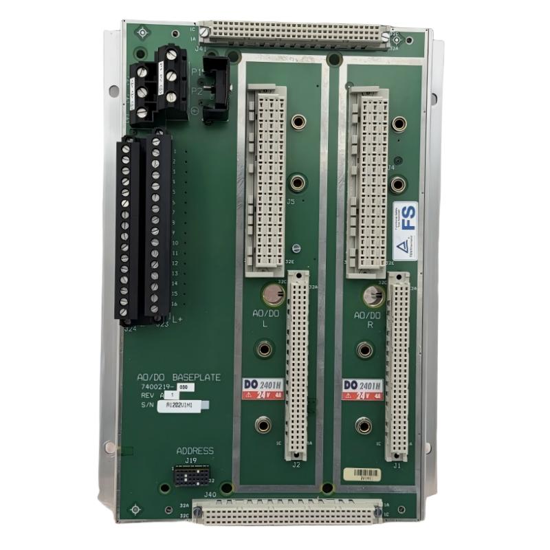 Triconex DO 2401H 7400219-030 AO/DO Base Plate