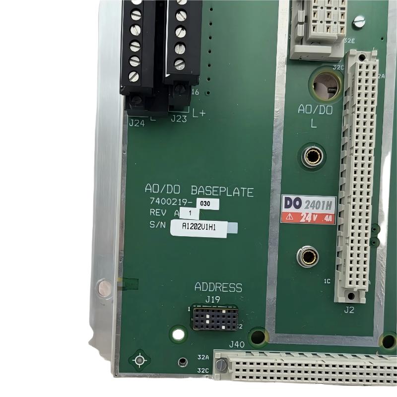Triconex DO 2401H 7400219-030 AO/DO Base Plate