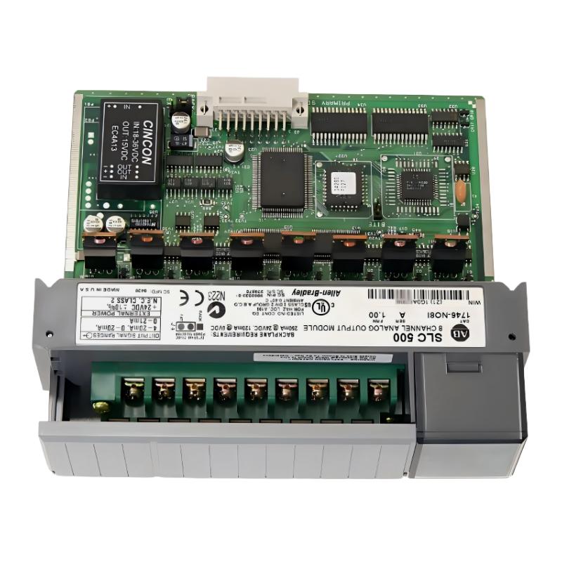 Allen Bradley 1746-NO8I SLC 500 Analog Output Module