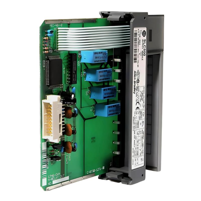 Allen Bradley 1746-OW4 SLC 500 Relay Output Module