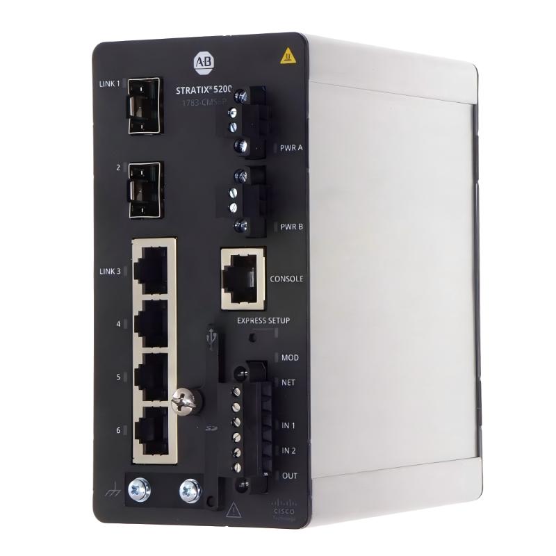 Allen Bradley 1783-CMS6P Stratix 5200 Ethernet Managed Switch