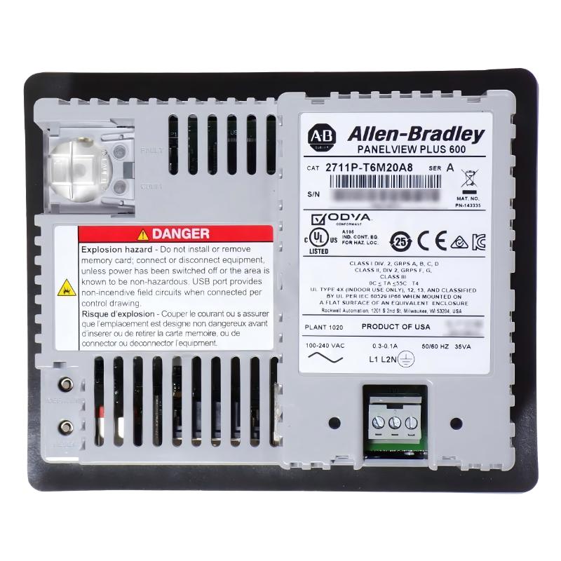 Allen Bradley 2711P-T6M20A8 Industrial Equipment