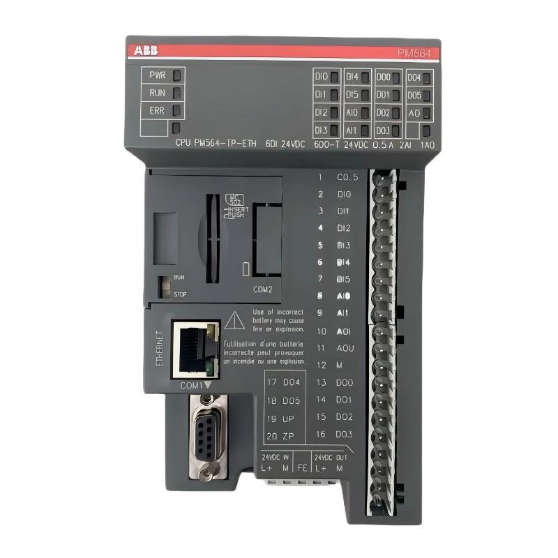 ABB PM564-TP-ETH 1SAP120900R0071 CPU Programmable Logic Controller