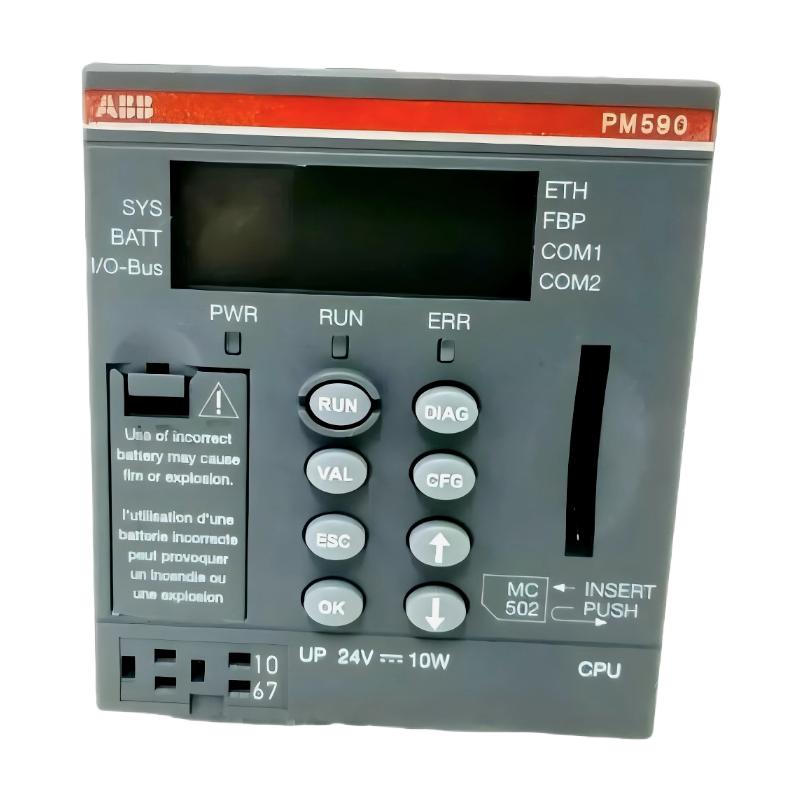 ABB PM590-ETH 1SAP150000R0271 CPU Programmable Logic Controller