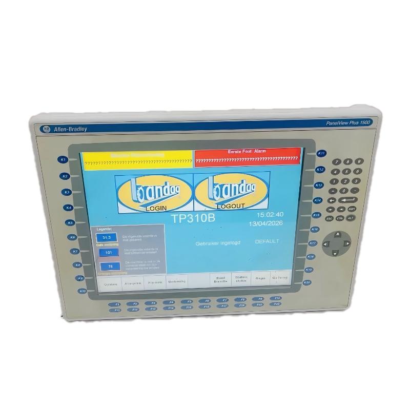 Allen Bradley 2711P-RDB15C PanelView Plus 1500 Display Module