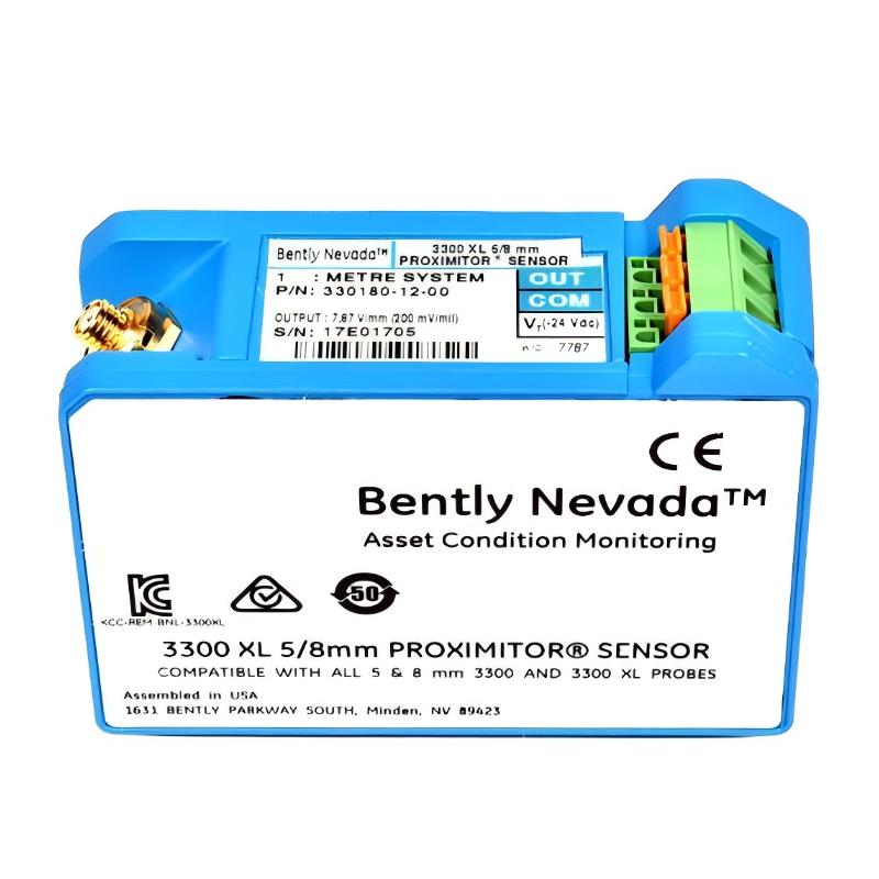 Bently Nevada 330180-12-BR 3300 XL 8 mm Preamplifier Sensor